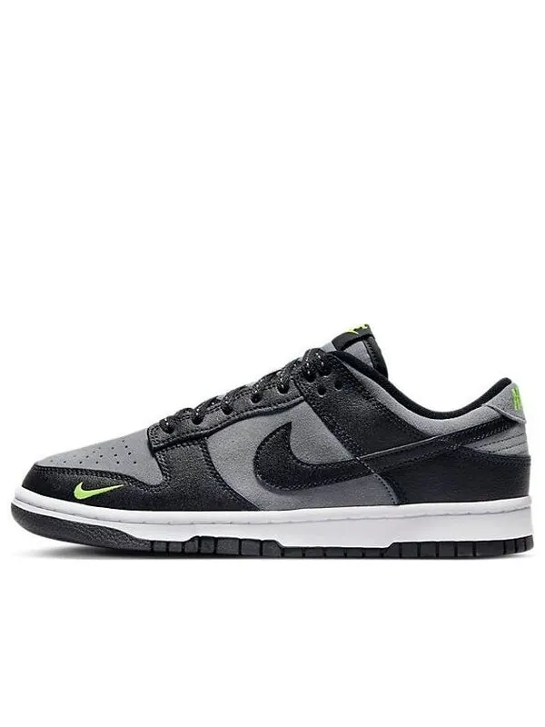 Кроссовки dunk low 'black grey green strike' Nike — изображение 1 из 4, черный/серый/зеленый