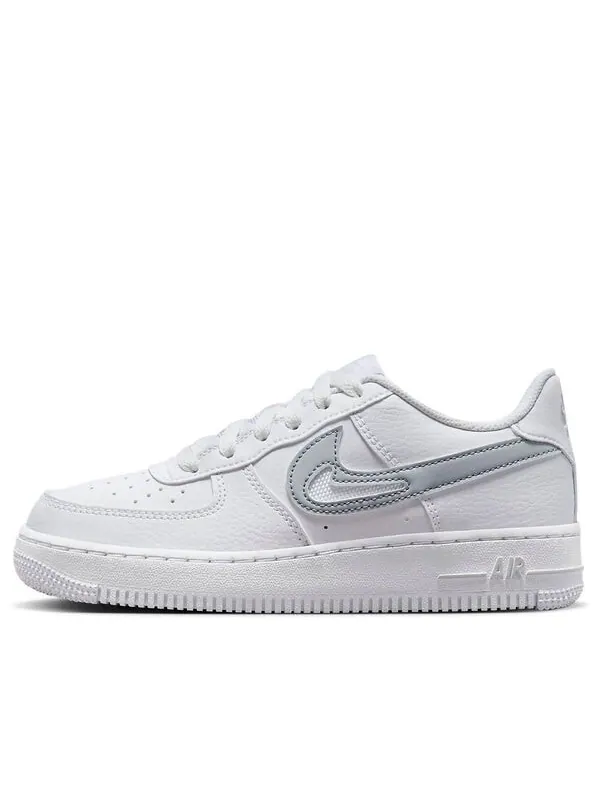 Кроссовки air force 1 с низким вырезом Nike — изображение 1 из 4, белый/серый
