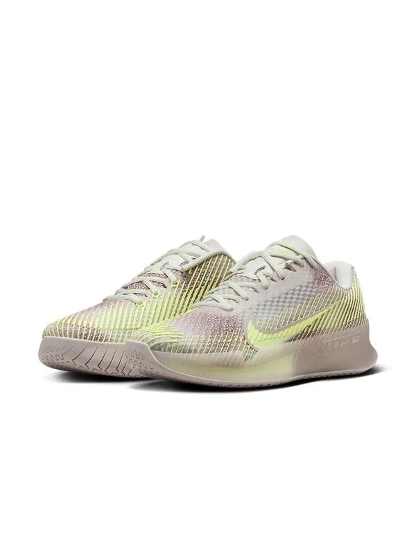 Кроссовки Court Air Zoom Vapor 11 Premium Hard Court Tennis Shoes Nike — изображение 3 из 4, зеленый/фиолетовый
