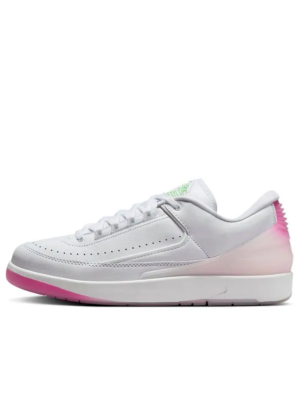 Кроссовки 2 ретро низкие Air Jordan — изображение 1 из 4, белый/розовый