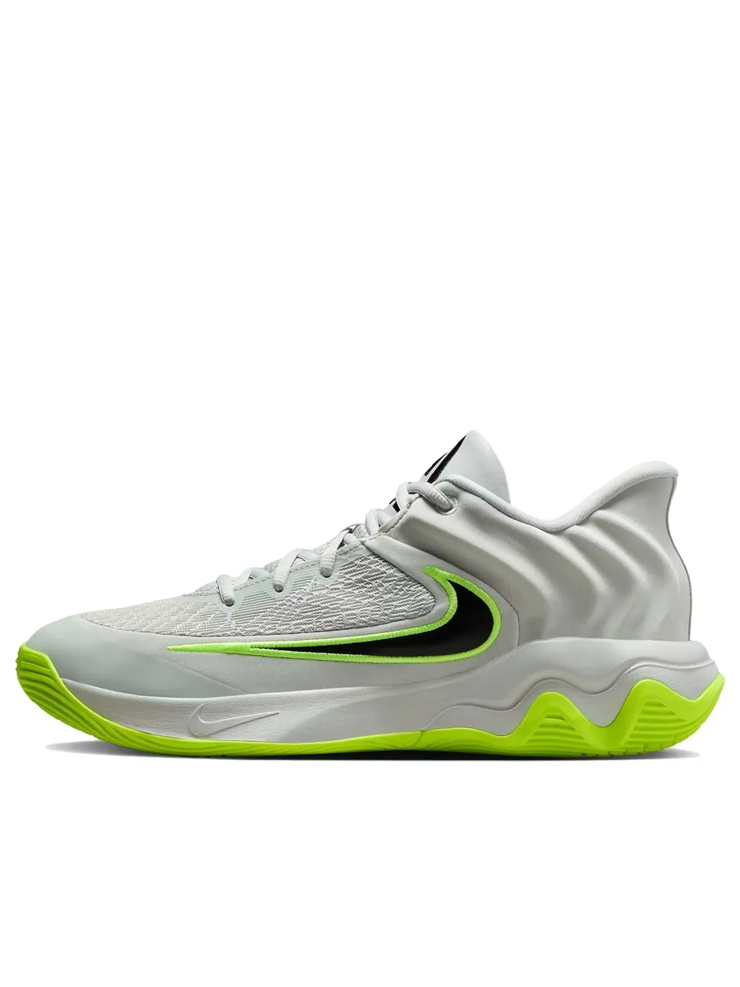 Кроссовки Nike Giannis Immortality 4 'Light Silver Volt' FQ3680-007 — изображение 1 из 3, серебряный