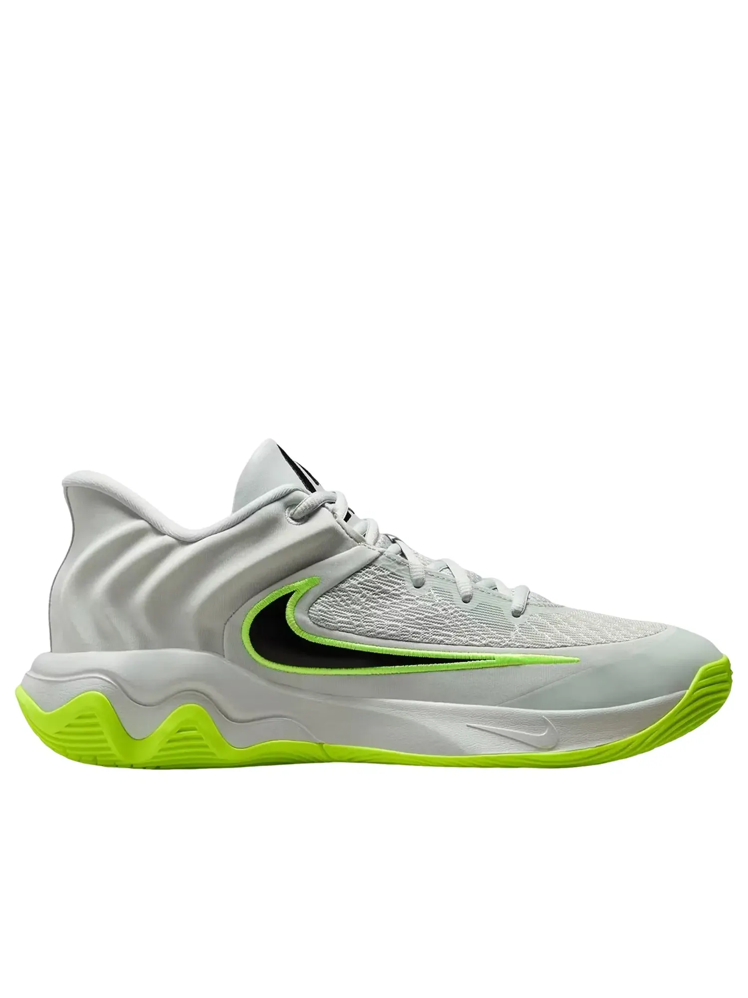 Кроссовки Nike Giannis Immortality 4 'Light Silver Volt' FQ3680-007 — изображение 2 из 3, серебряный