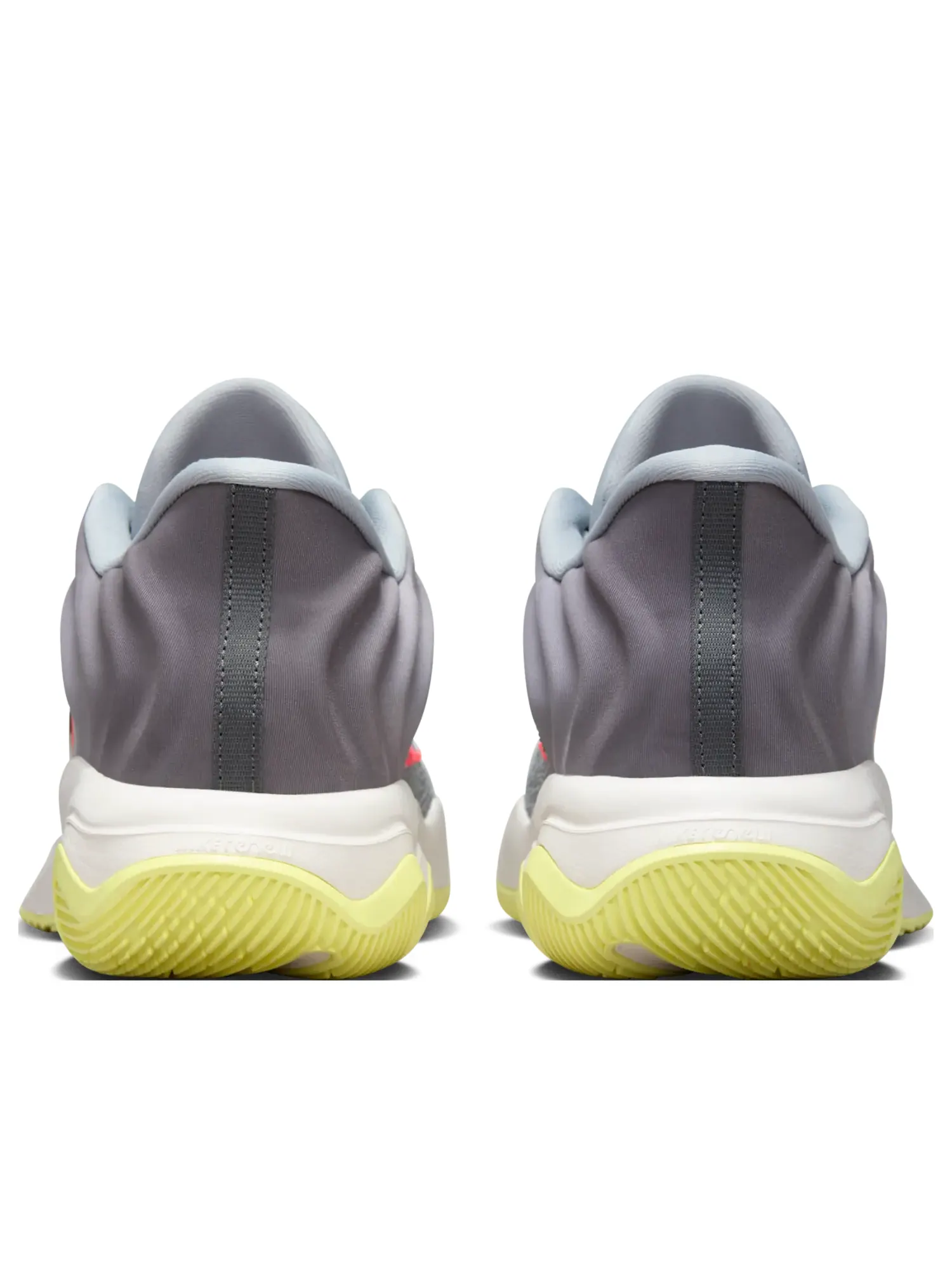 Кроссовки Nike Giannis Immortality 4 'Wolf Grey Luminous Green' — изображение 4 из 5, серый