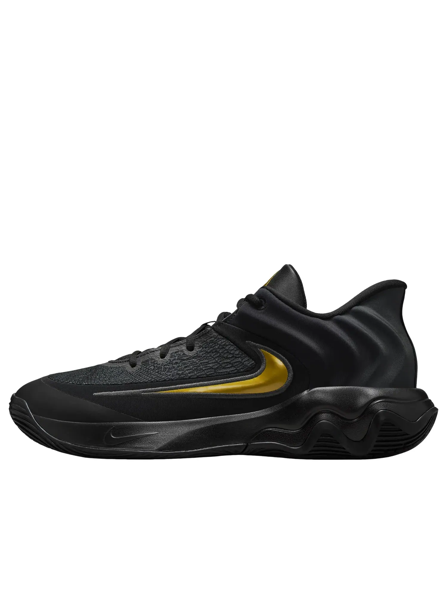 Кроссовки Nike Giannis Immortality 4 'Black Metallic Gold' FQ3680-010 — изображение 1 из 7, черный