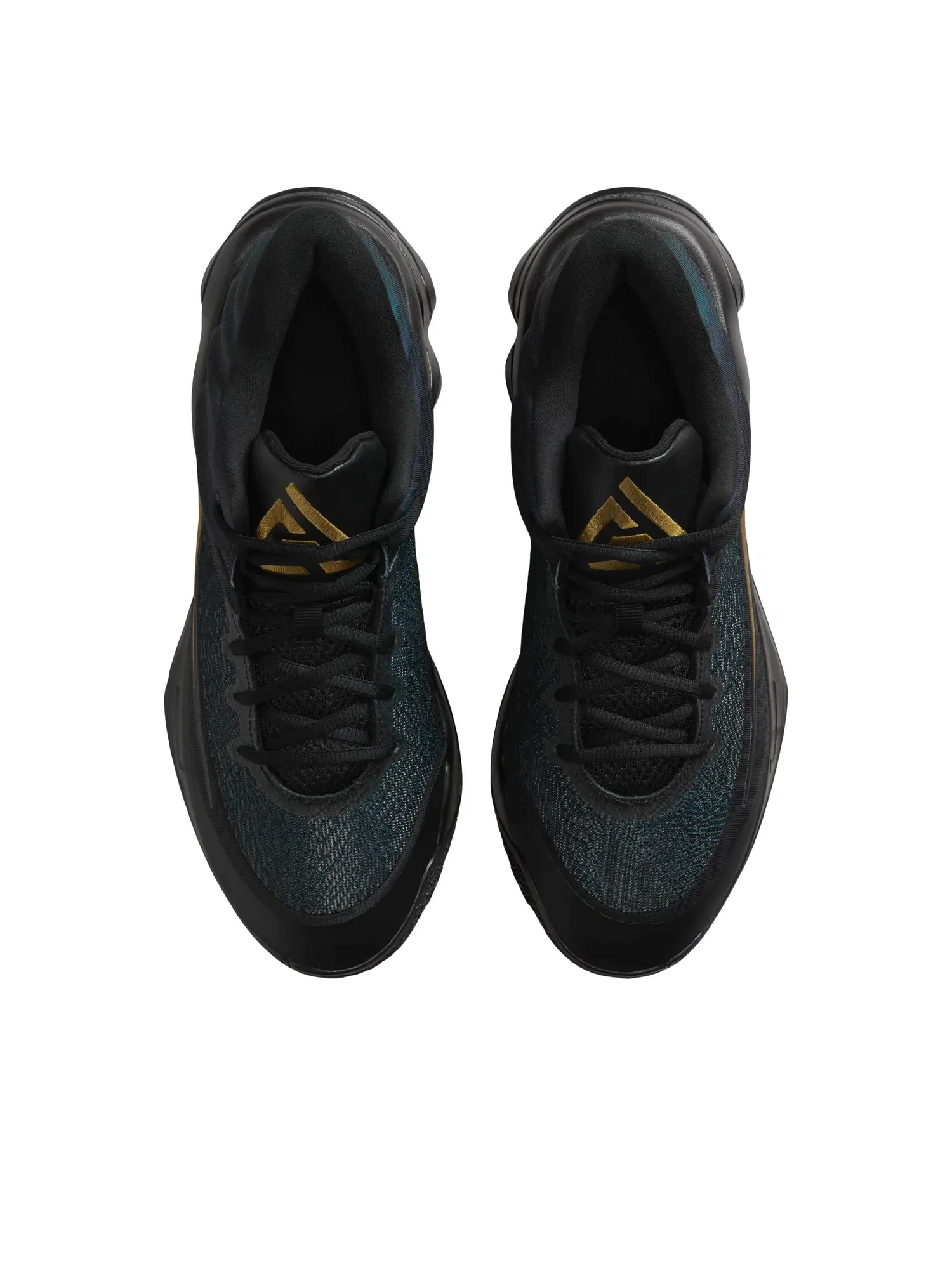 Кроссовки Nike Giannis Immortality 4 'Black Metallic Gold' FQ3680-010 — изображение 3 из 7, черный