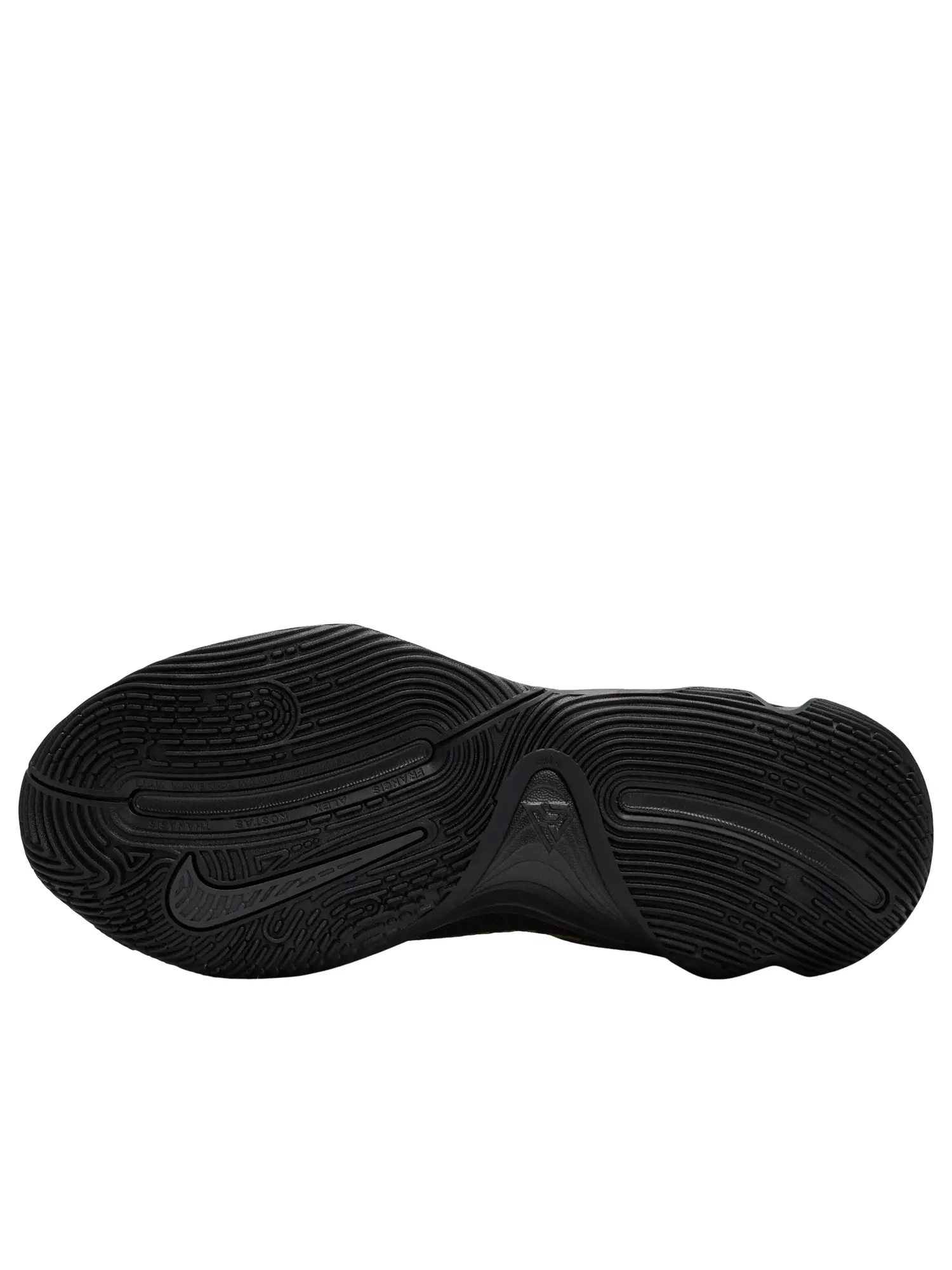 Кроссовки Nike Giannis Immortality 4 'Black Metallic Gold' FQ3680-010 — изображение 7 из 7, черный