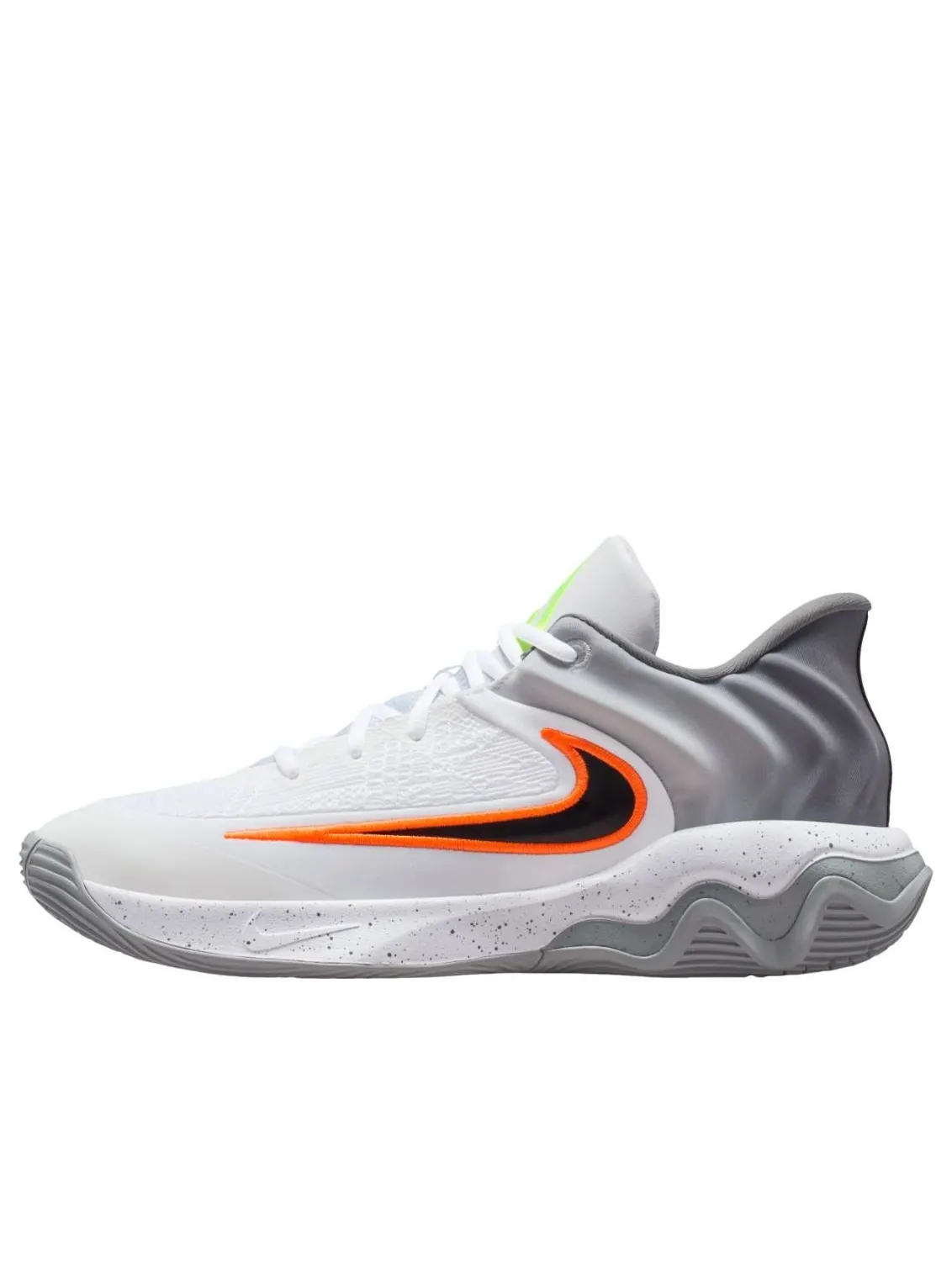 Кроссовки Nike Giannis Immortality 4 'White Volt Wolf Grey Black' — изображение 1 из 7, белый//серый/черный