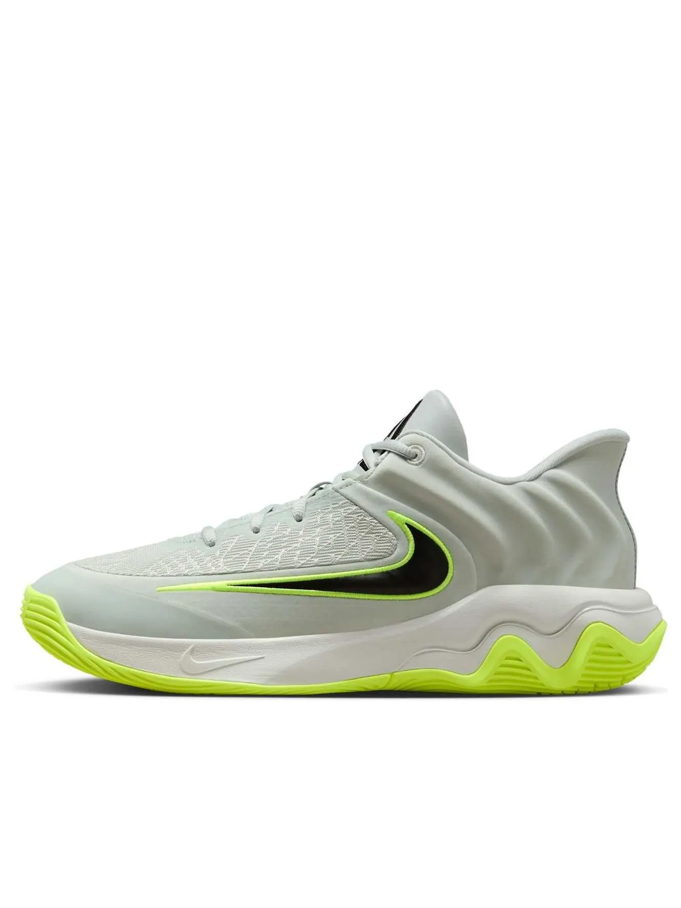 Кроссовки Nike Giannis Immortality 4 EP 'Light Silver Volt' — изображение 1 из 6, серебряный