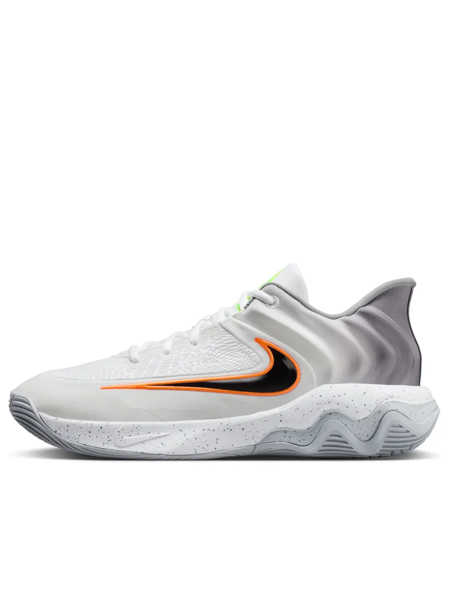 Кроссовки Nike Giannis Immortality 4 EP 'White Fluorescent Yellow Wolf Gray Black' FQ3681-102 — изображение 1 из 6, белый