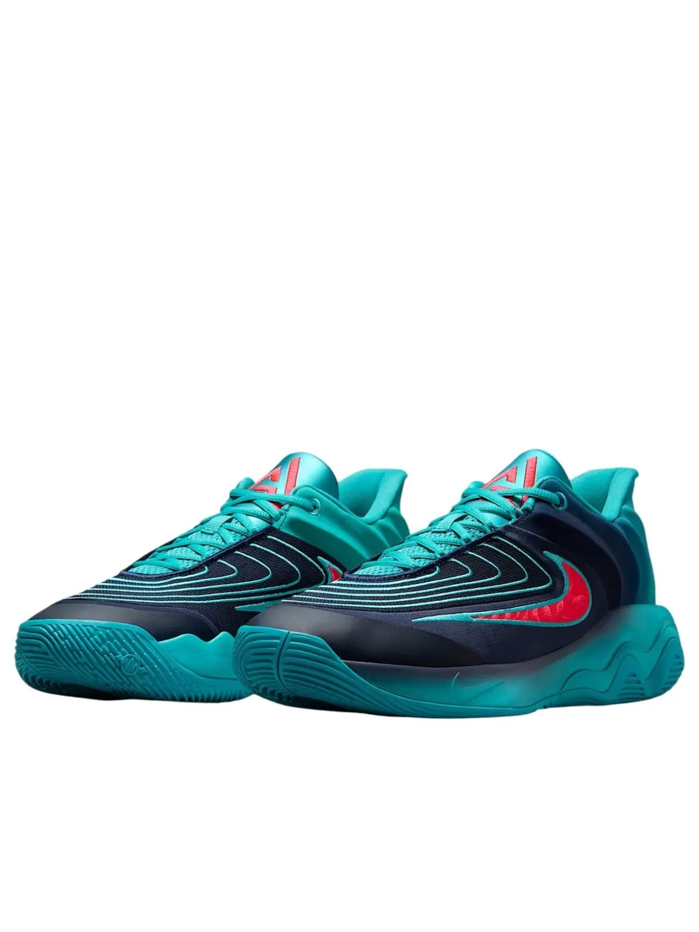 Кроссовки Nike Giannis Immortality 4 EP 'Dusty Cactus Obsidian' — изображение 3 из 6, синий