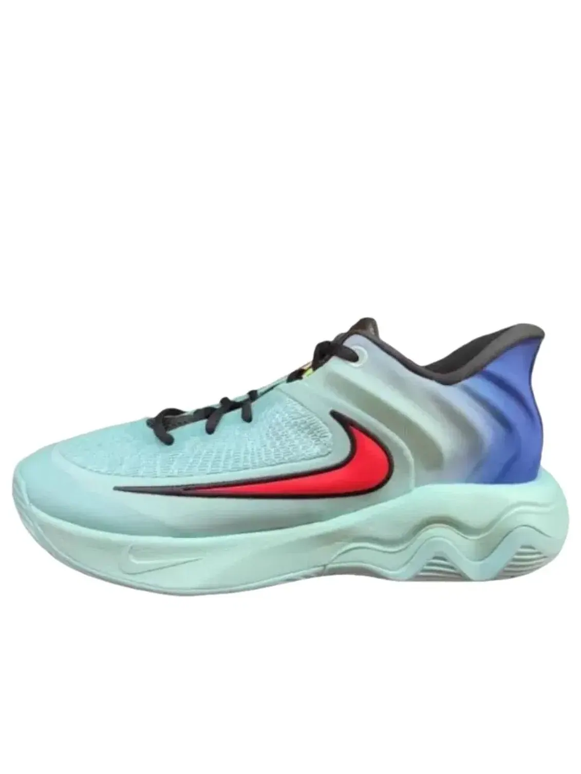 Кроссовки Nike Giannis Immortality 4 EP Reverse Swoosh 'Green Blue' FQ3681-403 — изображение 1 из 2, зеленый
