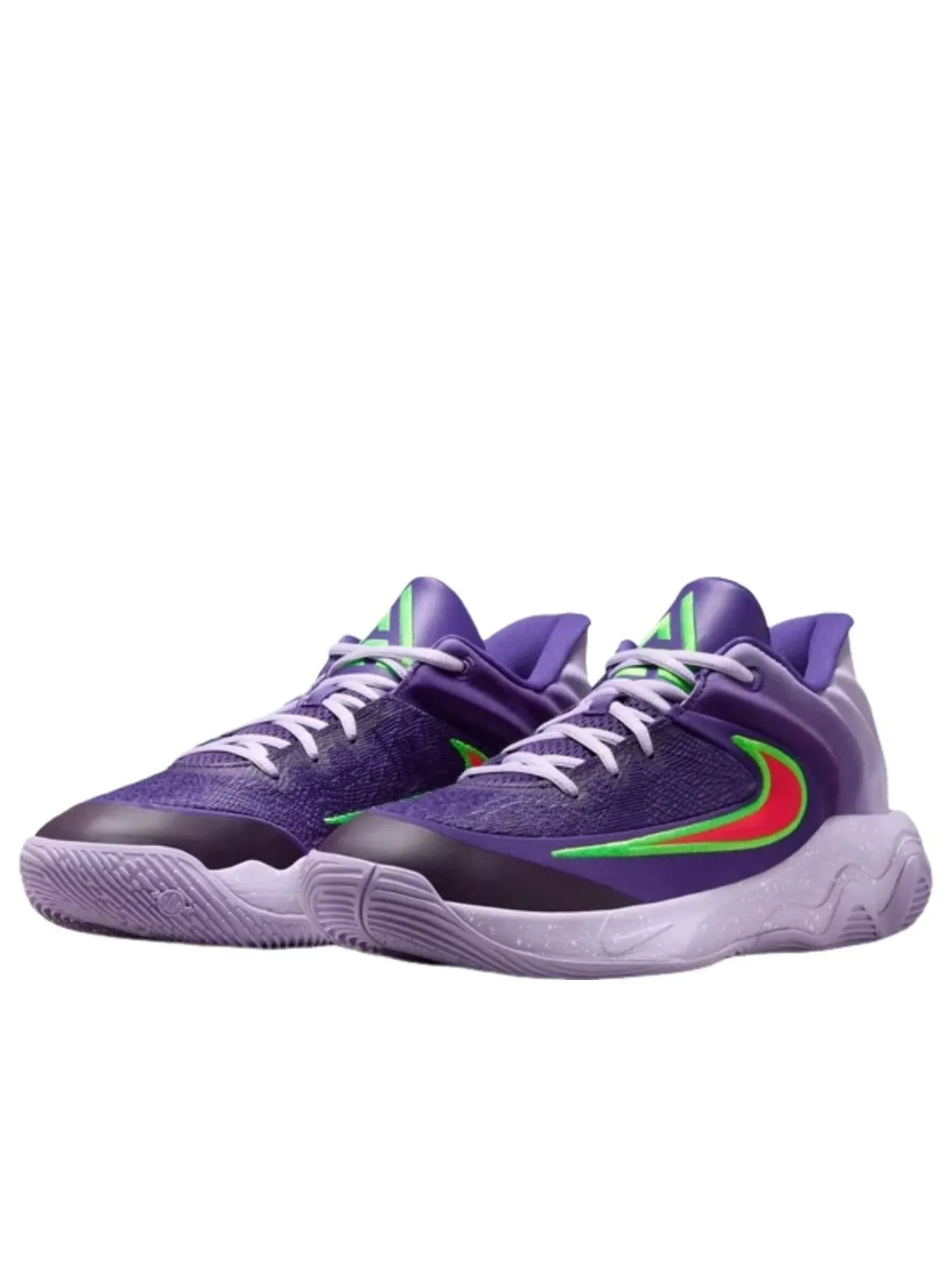 Кроссовки Nike Giannis Immortality 4 'Court Purple Hydrangea' — изображение 2 из 6, фиолетовый//белый/яркий