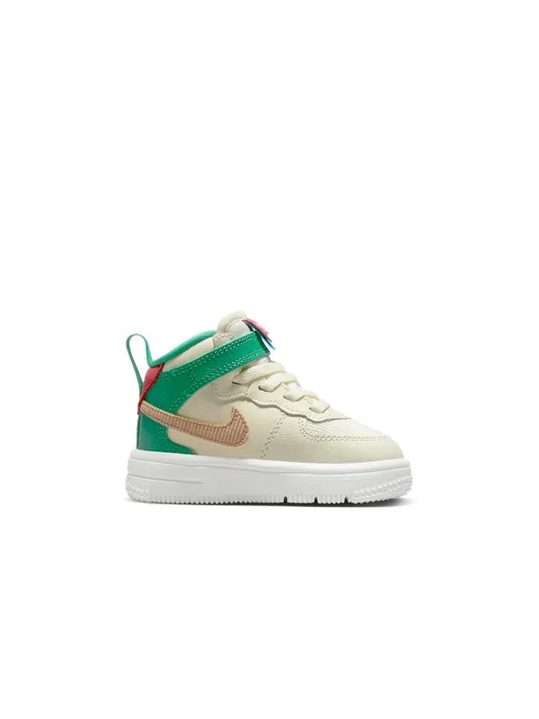 Кроссовки air force 1 mid easyon se 'coconut milk stadium green' Nike — изображение 2 из 4, розовый/зеленый