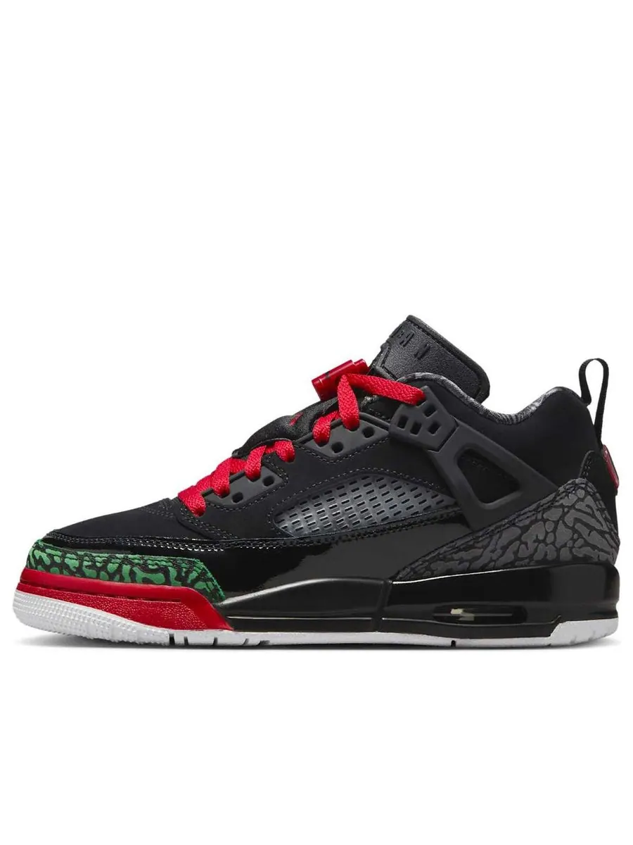 Кроссовки (GS) Air Jordan Spizike Low 'Black Classic Green Red' — изображение 1 из 6, черный