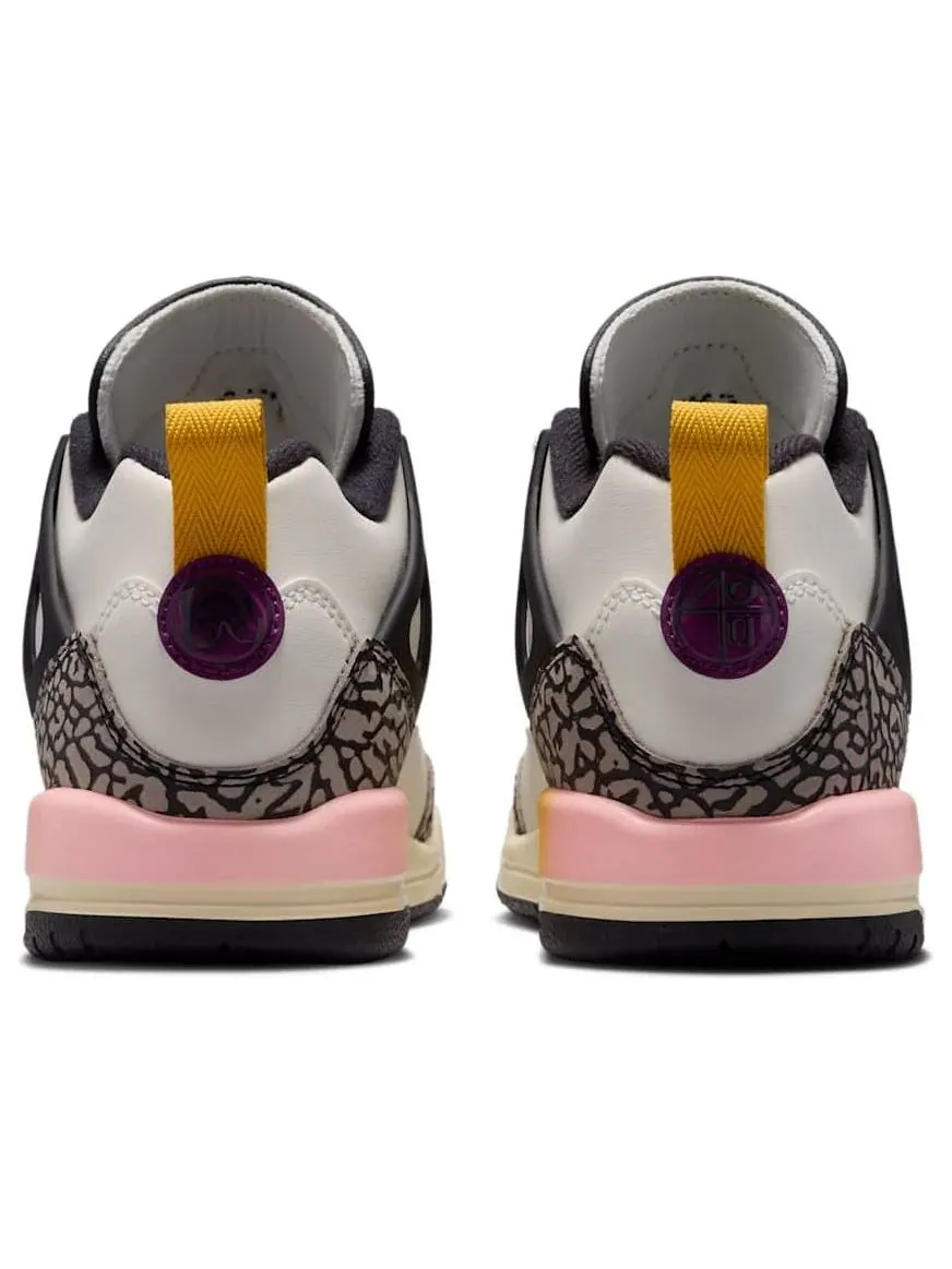 Кроссовки (GS) Air Jordan Spizike Low 'Sail Dark Sulphur' — изображение 3 из 6, белый