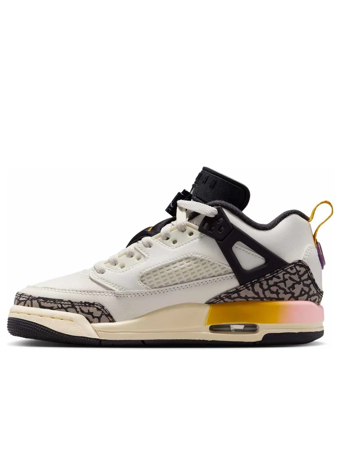 Кроссовки (GS) Air Jordan Spizike Low 'Sail Dark Sulphur' — изображение 6 из 6, белый
