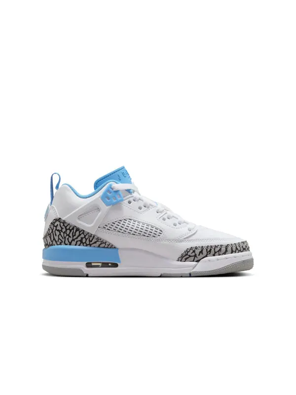 Кроссовки spizike low 'unc' Air Jordan — изображение 2 из 4, белый/синий/серый