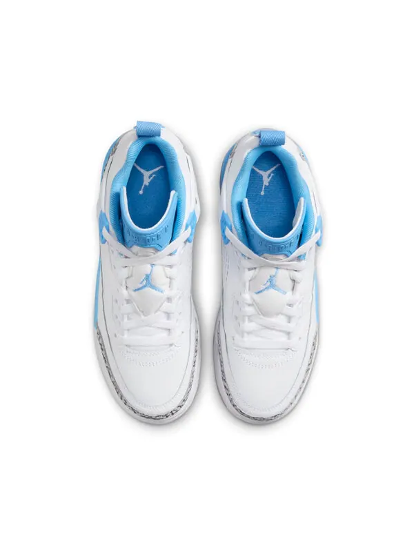 Кроссовки spizike low 'unc' Air Jordan — изображение 4 из 4, белый/синий/серый