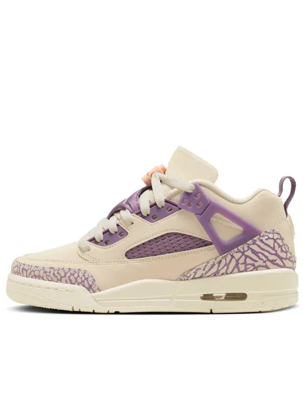 Кроссовки spizike low 'let's play' Air Jordan — изображение 1 из 4, бежевый/фиолетовый