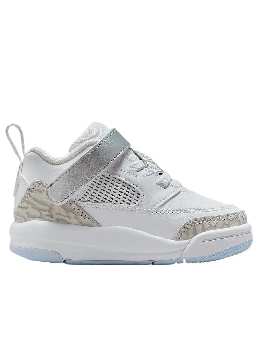 Кроссовки (TD) Air Jordan Spizike Low 'White Metallic Silver' — изображение 2 из 5, белый