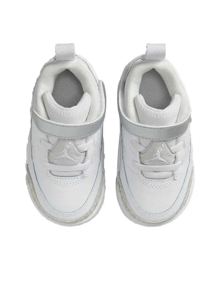 Кроссовки (TD) Air Jordan Spizike Low 'White Metallic Silver' — изображение 3 из 5, белый