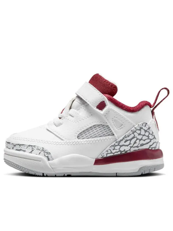 Кроссовки spizike low 'white wolf grey anthracite team red' Air Jordan — изображение 1 из 4, белый/серый//красный