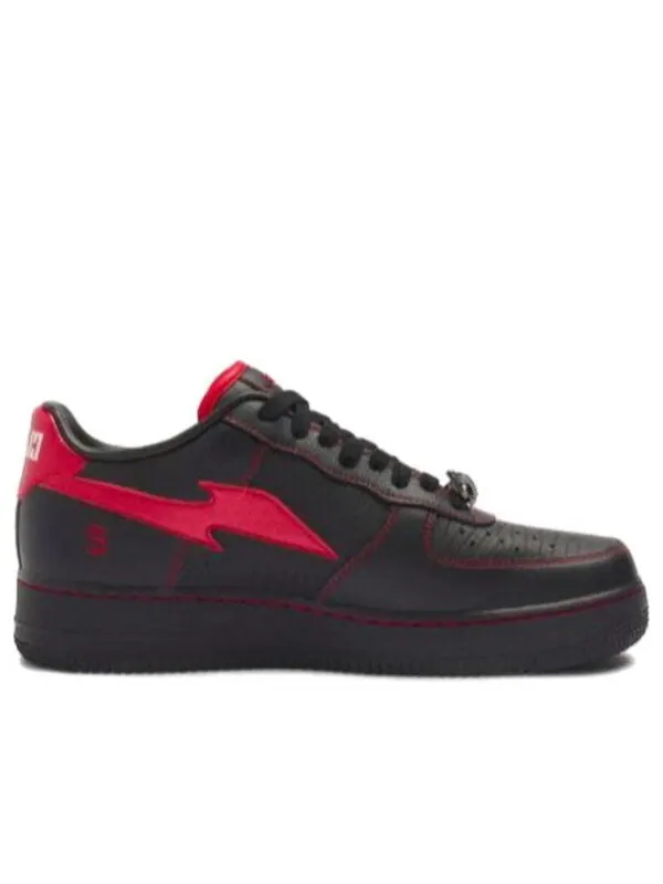 Кроссовки x rtfkt air force 1 low 'demon' Nike — изображение 2 из 3, черный/красный/черный