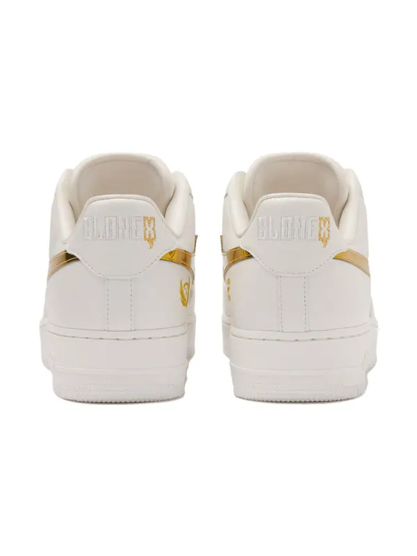 Кроссовки x rtfkt air force 1 low 'angel' Nike — изображение 4 из 4, белый/желтый