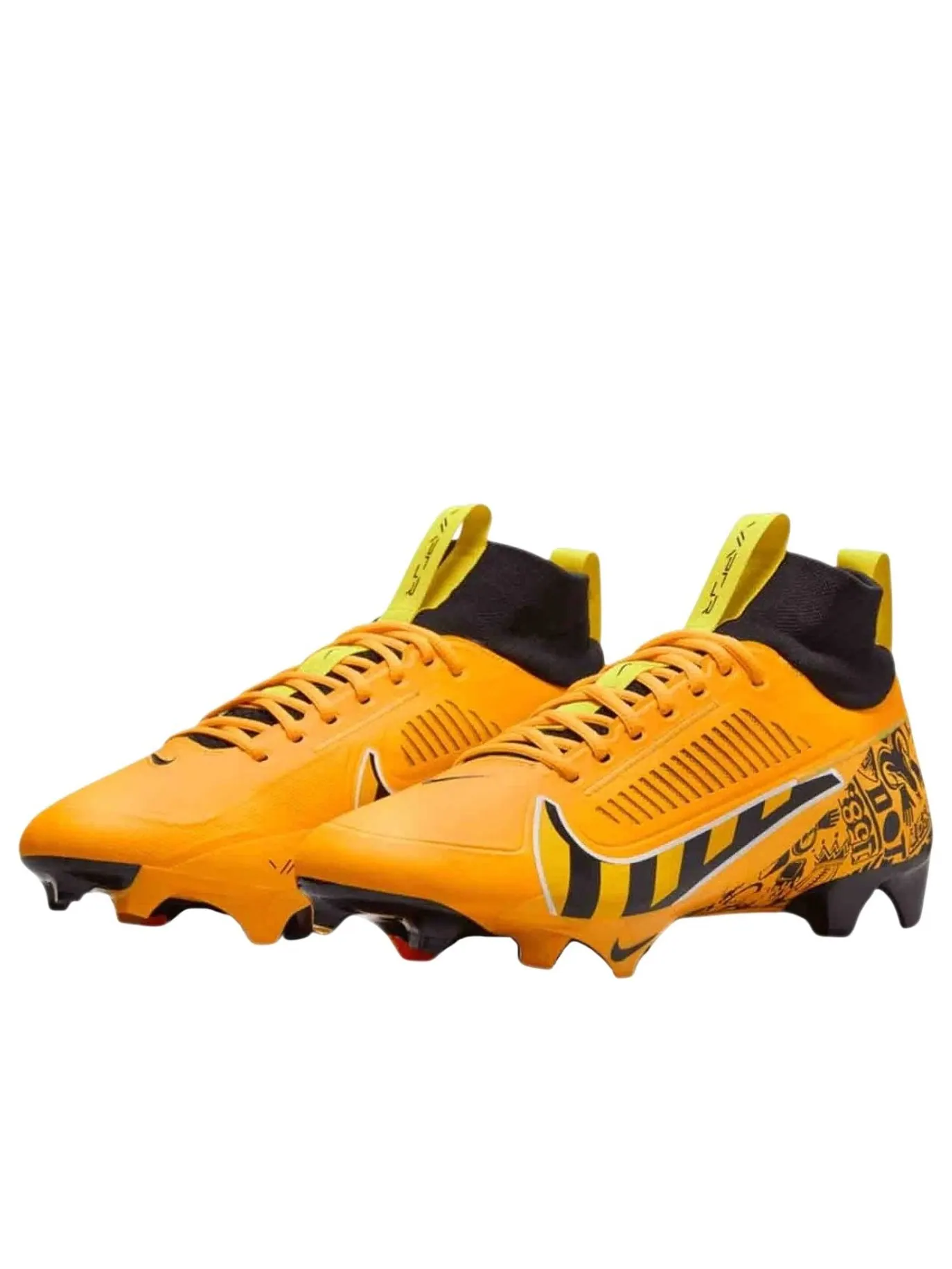 Кроссовки Nike Vapor Edge Pro 360 2 'Laser Orange Black' — изображение 2 из 5, оранжевый/желтый/черный