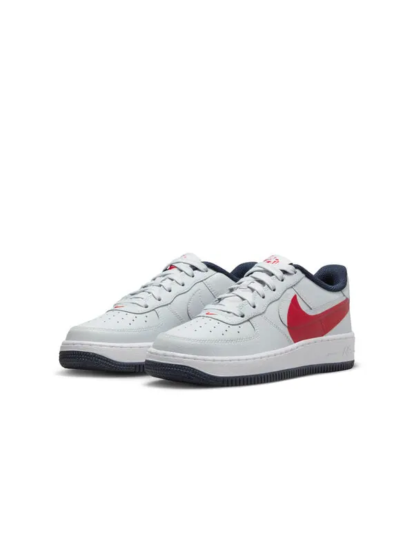Кроссовки air force 1 lv8 4 'pure platinum university red' Nike — изображение 3 из 4