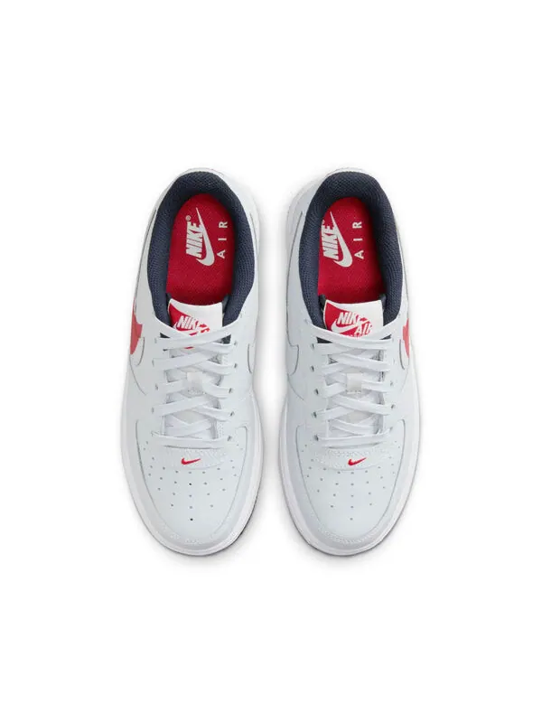 Кроссовки air force 1 lv8 4 'pure platinum university red' Nike — изображение 4 из 4
