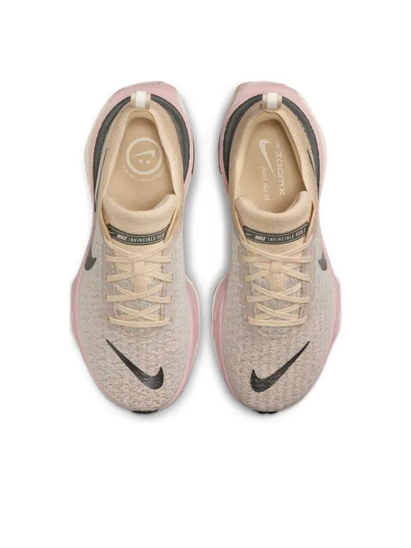 Кроссовки zoomx invincible run 3 premium Nike — изображение 4 из 4, бежевый