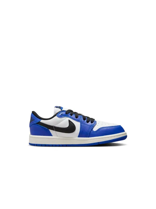 Кроссовки 1 retro low og 'game royal' Air Jordan — изображение 2 из 4, белый/черный