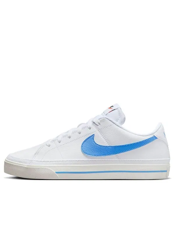 Кроссовки court legacy next nature 'white sail university blue' Nike — изображение 1 из 4, белый//синий
