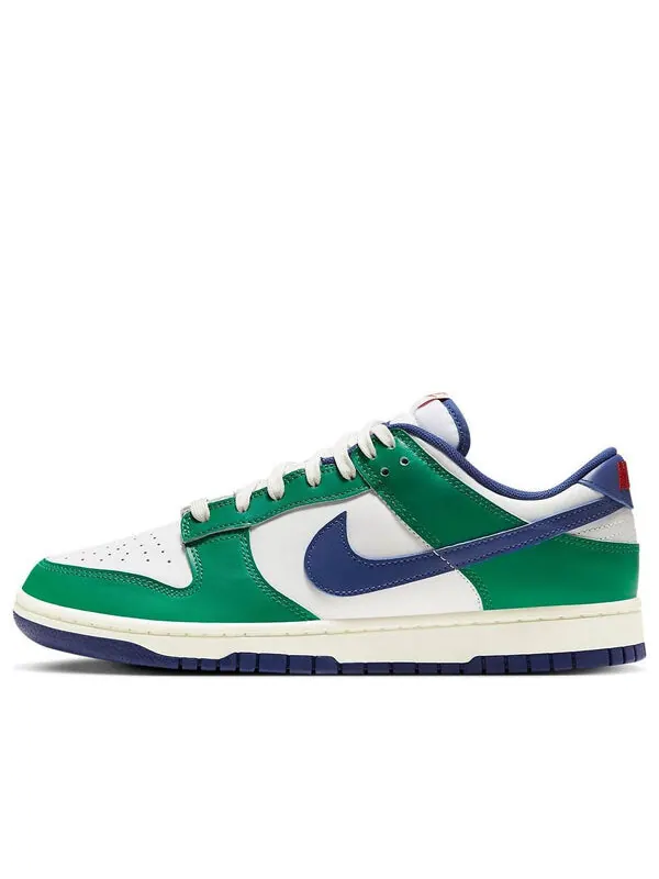 Кроссовки данк лоу Nike — изображение 1 из 4, белый/глубокий синий
