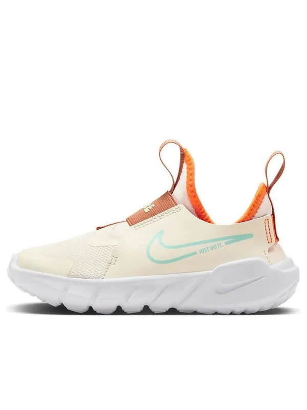 Кроссовки flex runner 2 Nike — изображение 1 из 4, слоновая кость/оранжевый
