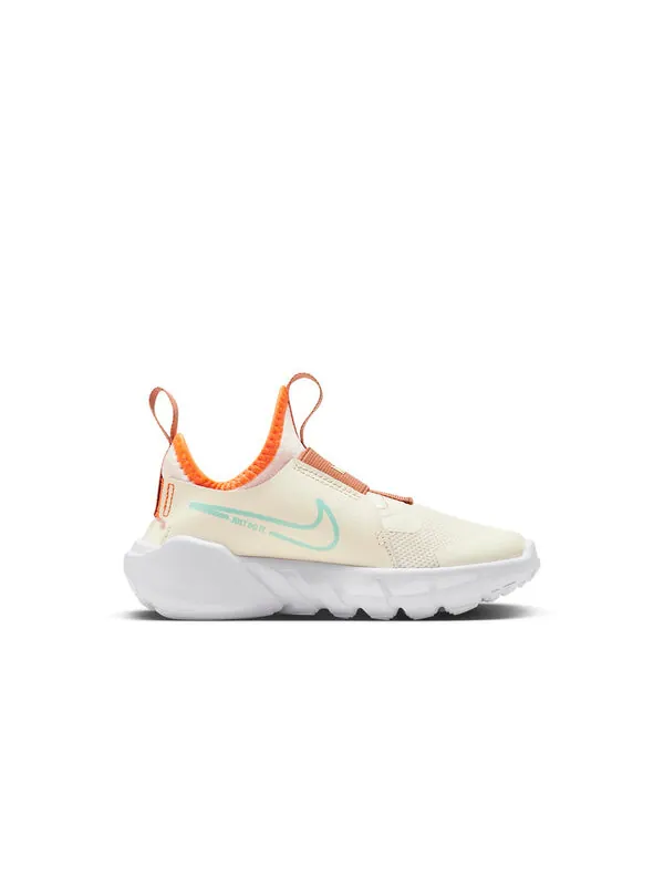 Кроссовки flex runner 2 Nike — изображение 2 из 4, слоновая кость/оранжевый