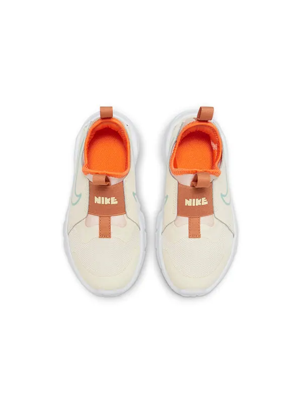 Кроссовки flex runner 2 Nike — изображение 4 из 4, слоновая кость/оранжевый