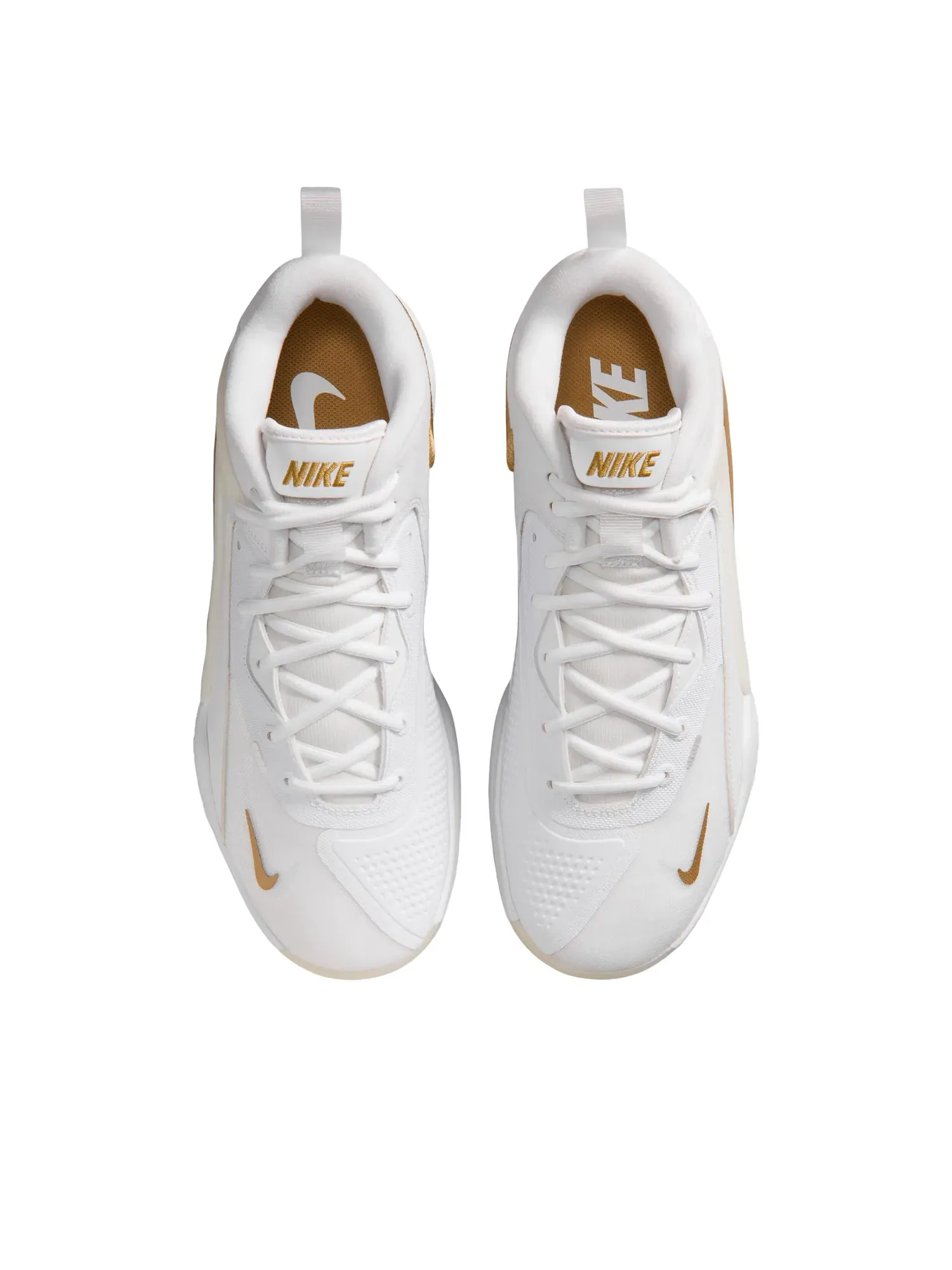Кроссовки Nike HyperSet 2 'White Metallic Gold' FQ7070-104 — изображение 3 из 7, белый