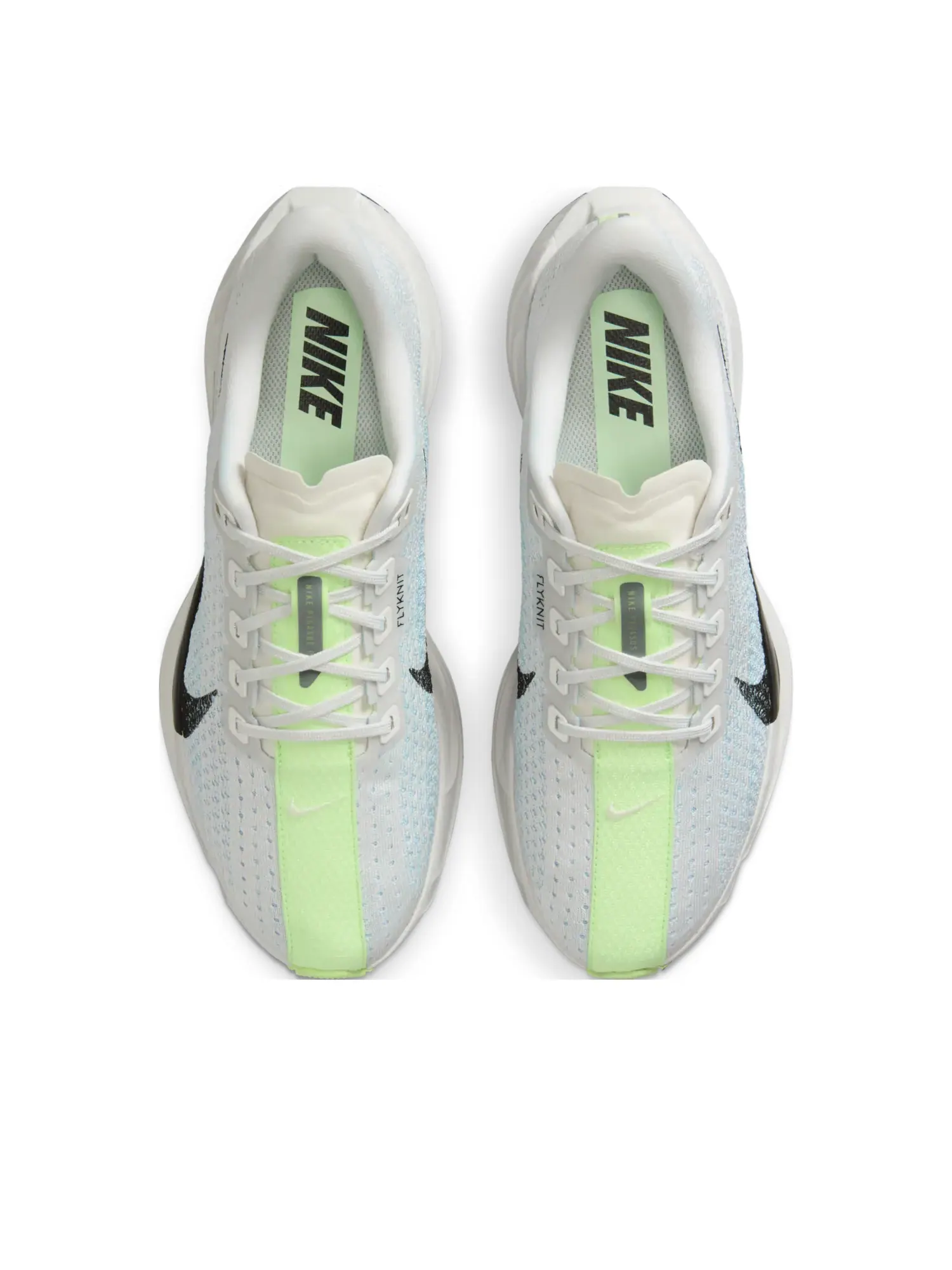 Кроссовки (WMNS) Nike Zoom Pegasus Plus 'Platinum Tint Barely Volt' — изображение 2 из 7, серый