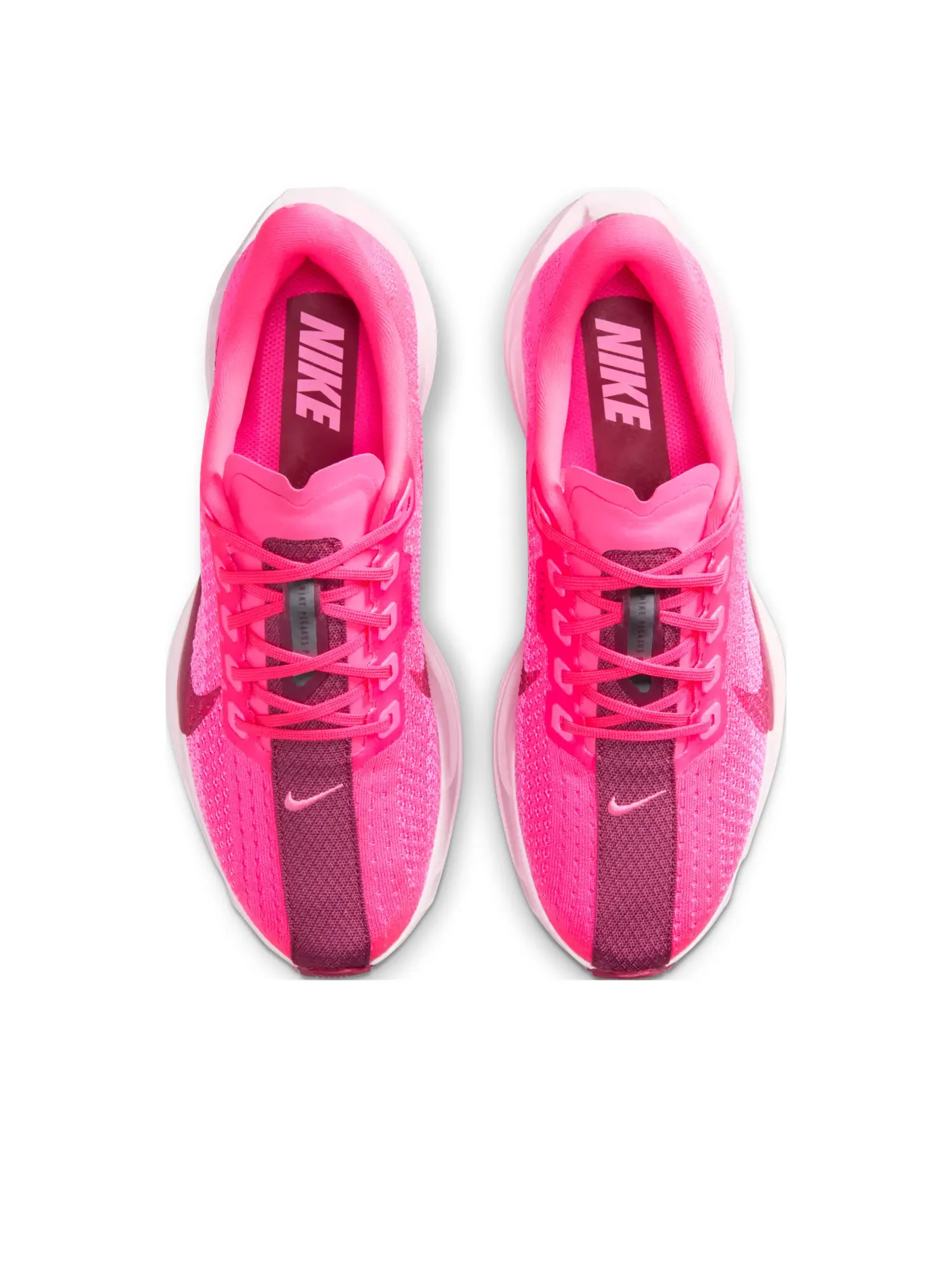 Кроссовки (WMNS) Nike ZoomX Pegasus Plus 'Hyper Pink Sweet Beet' — изображение 2 из 7, розовый