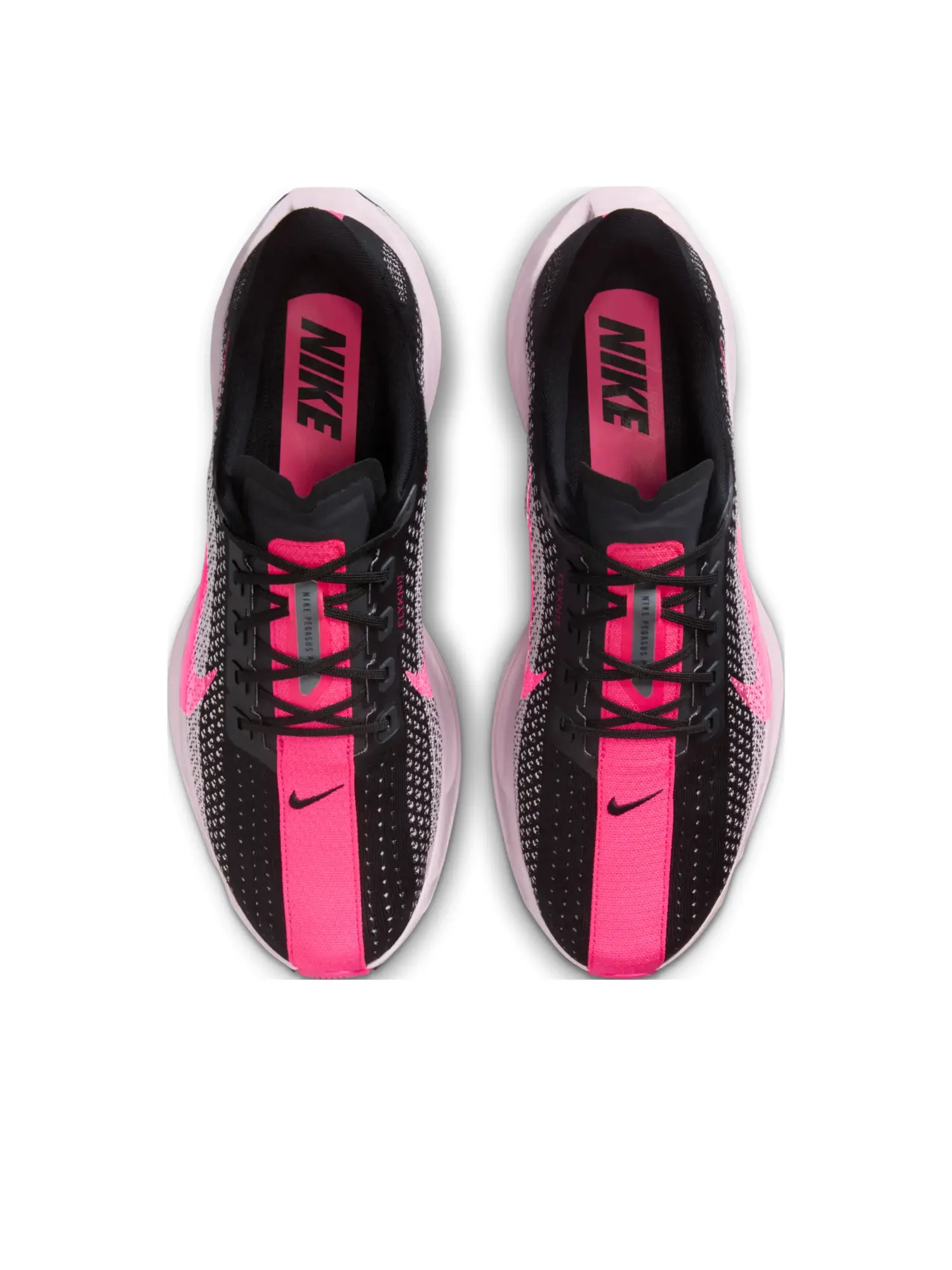 Кроссовки Nike Pegasus Plus 'Black Pink Foam Hyper Pink' — изображение 4 из 7, розовый
