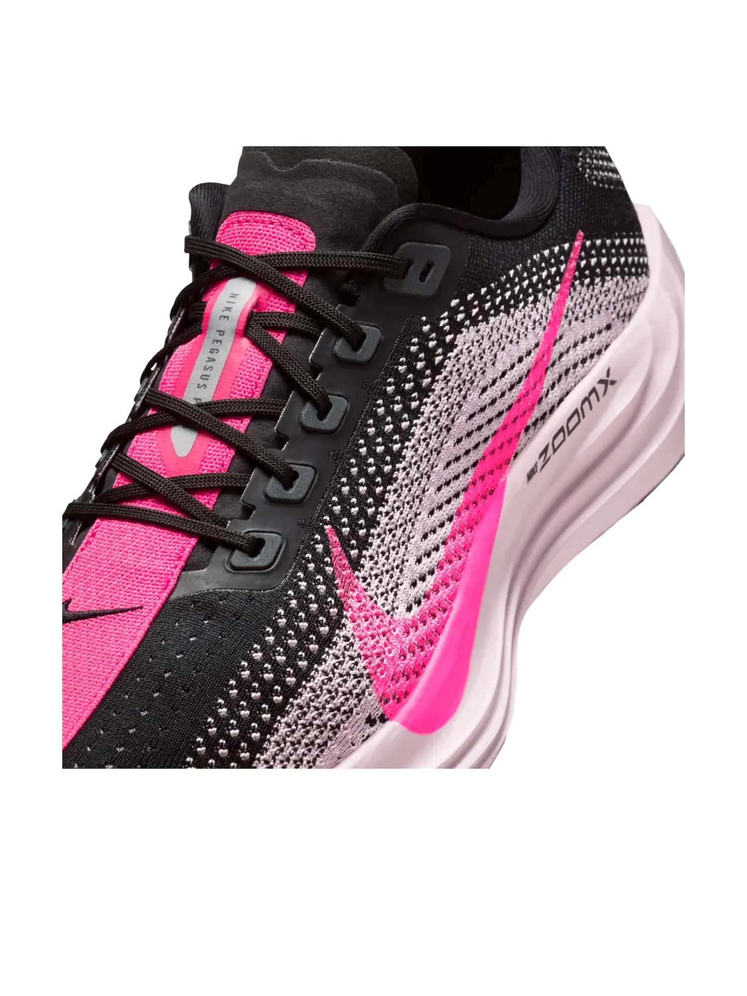 Кроссовки Nike Pegasus Plus 'Black Pink Foam Hyper Pink' — изображение 7 из 7, розовый