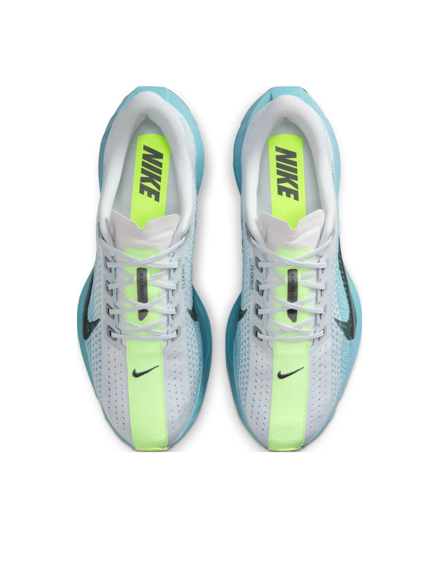 Кроссовки Nike Pegasus Plus 'Pure Platinum Denim Turquoise' — изображение 4 из 7, серебряный