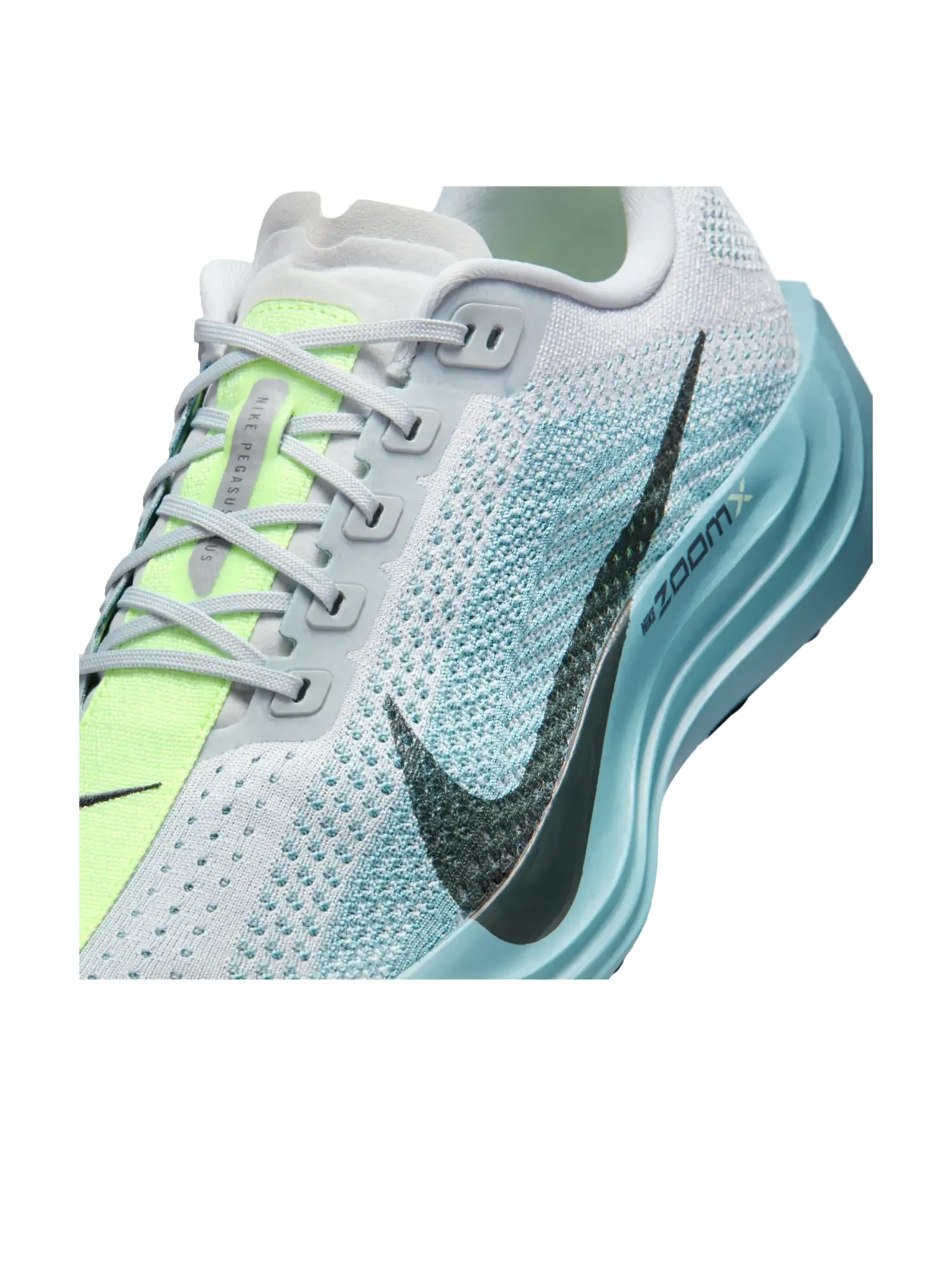 Кроссовки Nike Pegasus Plus 'Pure Platinum Denim Turquoise' — изображение 7 из 7, серебряный