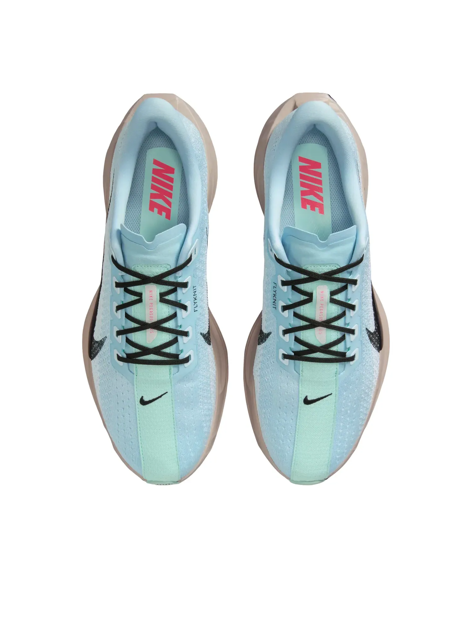 Кроссовки Nike ZoomX Pegasus Plus 'Glacier Blue Mint Foam Green' — изображение 2 из 7, синий