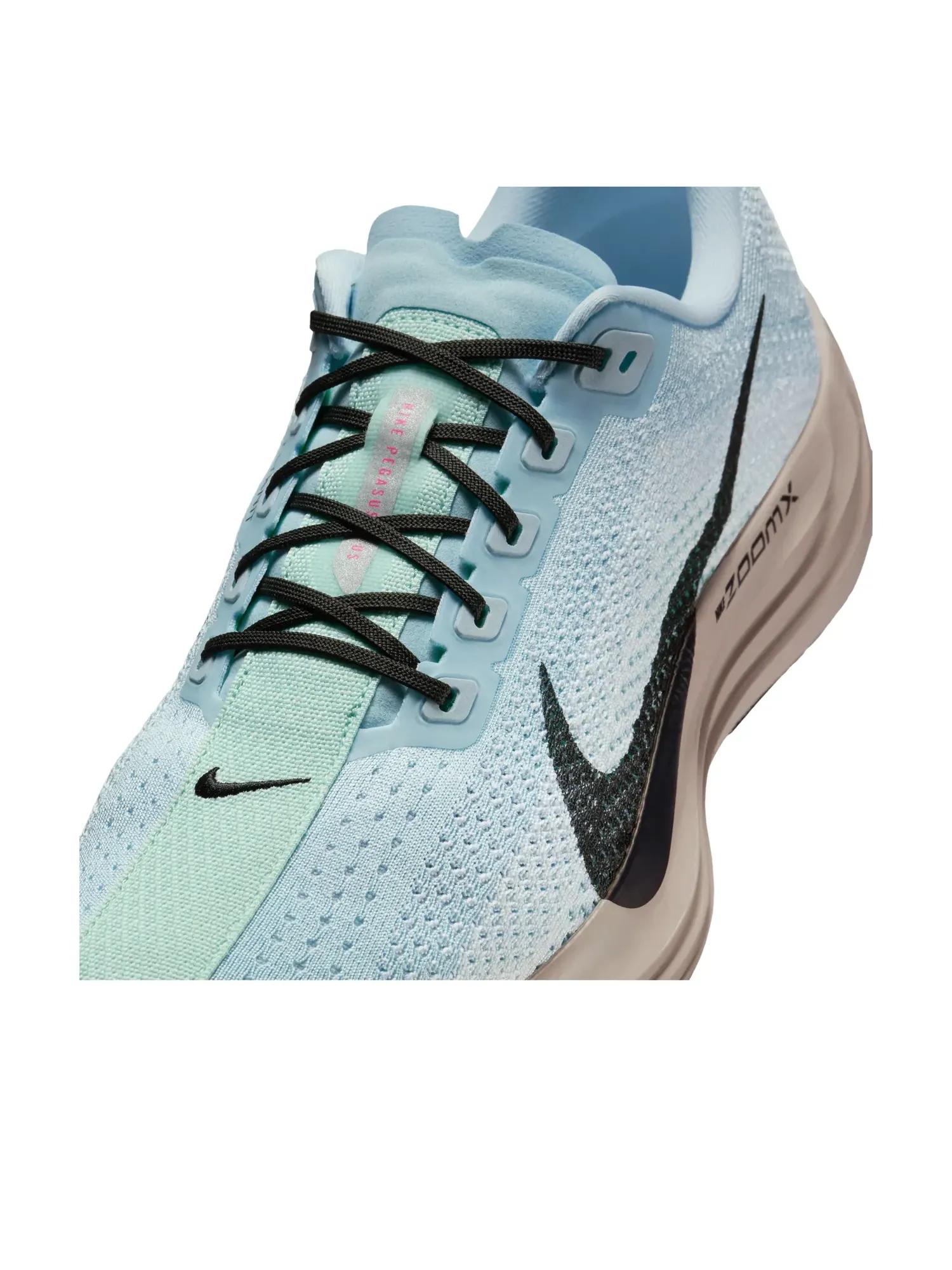 Кроссовки Nike ZoomX Pegasus Plus 'Glacier Blue Mint Foam Green' — изображение 5 из 7, синий