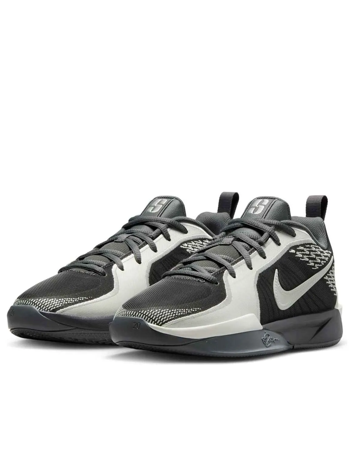 Кроссовки (GS) Nike Sabrina 2 'Iron Grey Sail' — изображение 3 из 6, серый