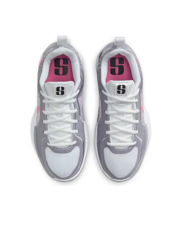 Кроссовки sabrina 2 'white pinksicle cement grey' Nike — изображение 4 из 4, белый//серый/черный