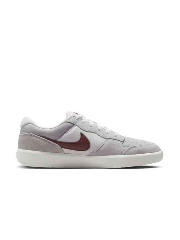Кроссовки sb force 58 Nike — изображение 2 из 4, светлый серый/бордовый